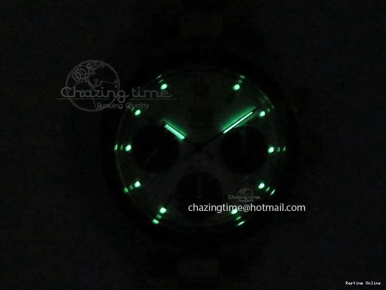 0112 Daytona 6263 SS White Black Dial Black Tachymeter Bezel On SS Bracelet Venus Premium 3858